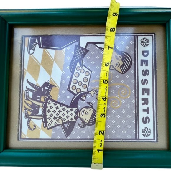 🌸6/$20🌸 Framed “Dessert” Print - Picture 8 of 9